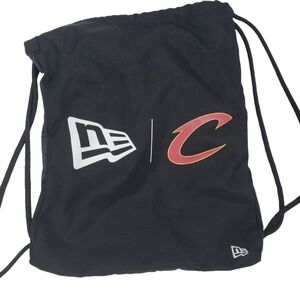 New Era Cleveland Cavaliers Logo Gym-sack Pullstring Bag Black